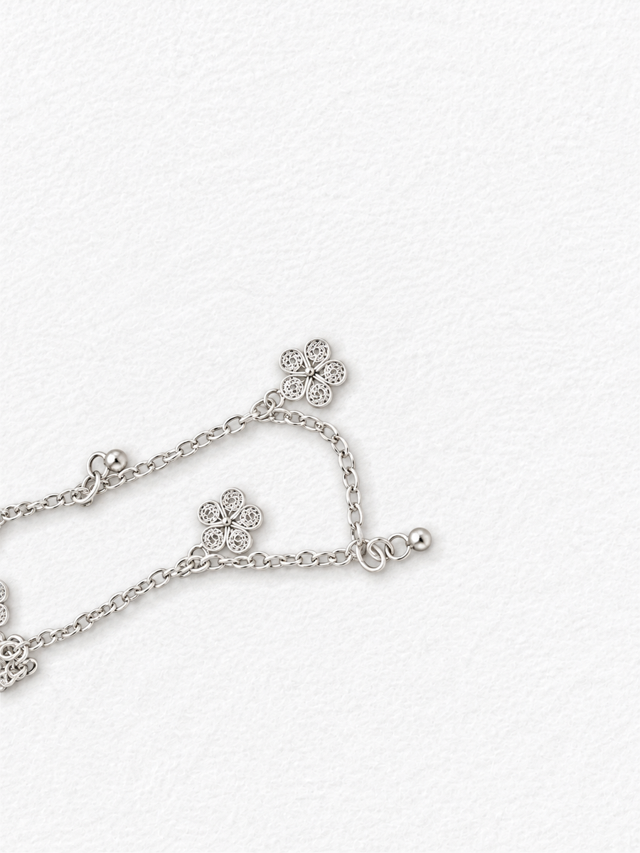 Handcrafted Silver Bracelet 01