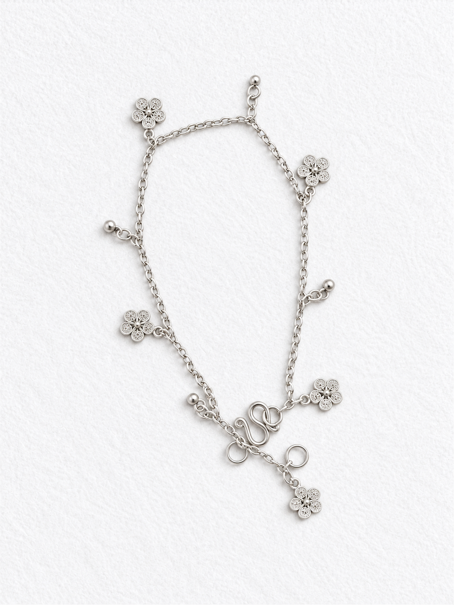 Handcrafted Silver Bracelet 01