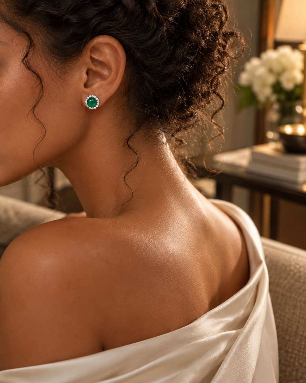 Jadeite Jewelry 01 worn on ear