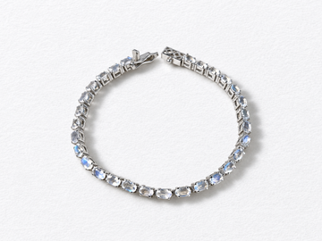 Moonstone silver bracelet