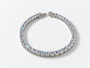 Moonstone silver bracelet