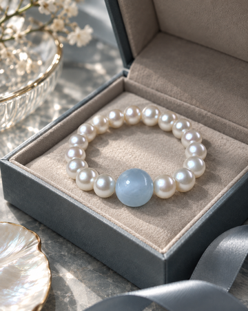 Pearl Jewelry 01 bracelet in presentation box