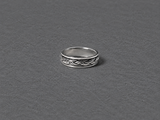 Silver Braided Ring