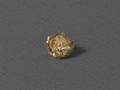 Silver floral ring