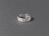 Silver Hammered Ring