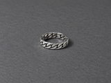 Silver Woven Ring